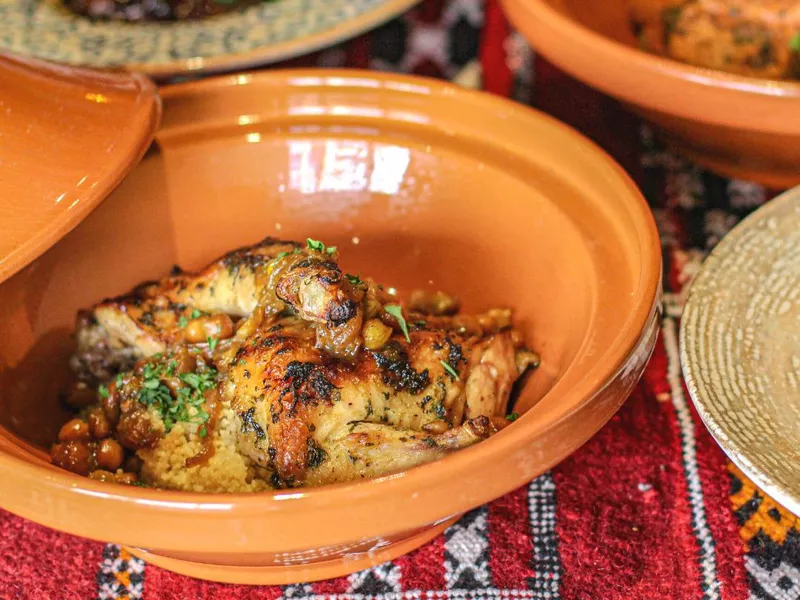 Chicken tajine from Baboush in Dallas