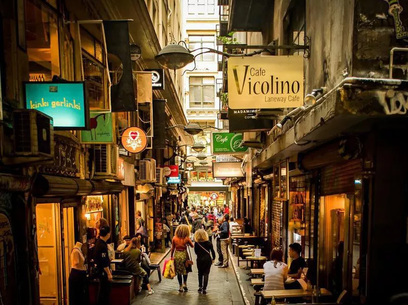 Centre Place laneway in Melbourne, Australia