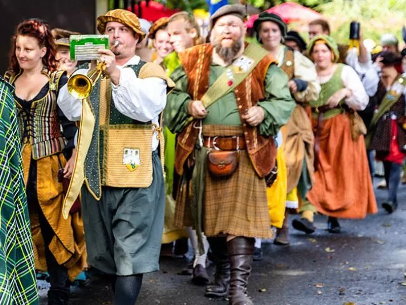 Parade at Pennsylvania Renaissance Faire