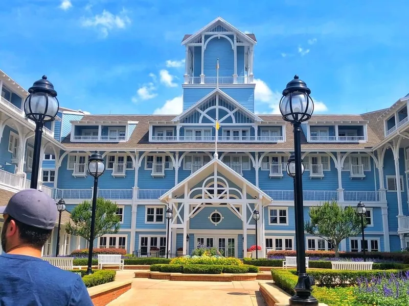 Exterior of Disney's Beach Club Villas