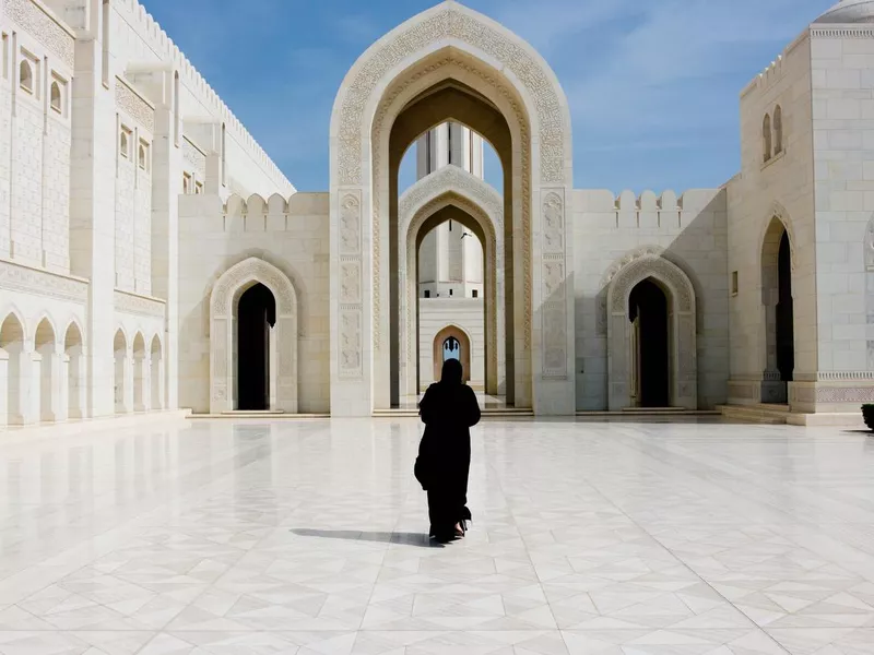 Sultan Qaboos Grand Mosque Muscat Oman