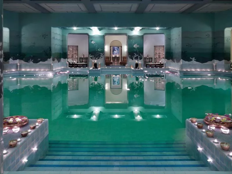 The Zodiac Pool in Umaid Bhawan Palace