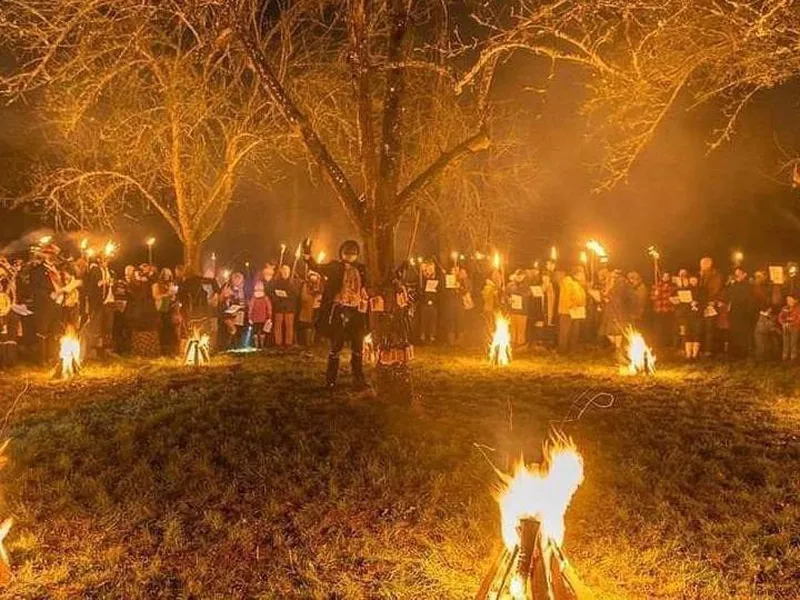 Wassailing ceremony