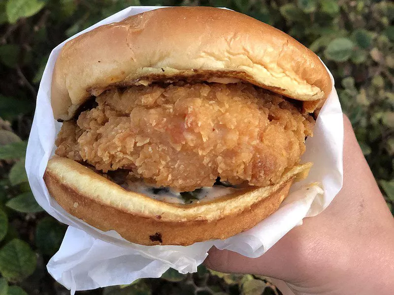 Popeye's chicken sandwich