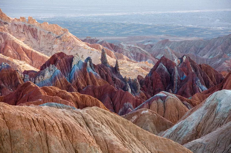 Mountains in Iran's Dasht-e Lut desert