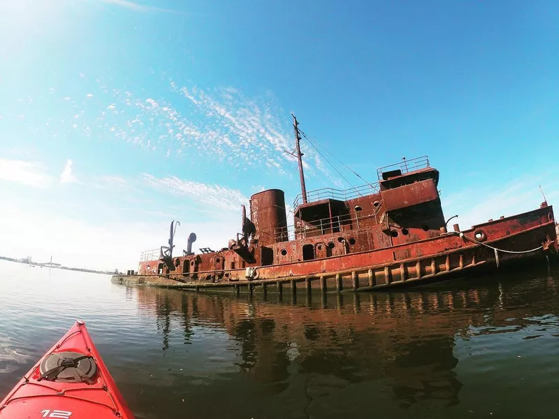 Staten Island Boat Graveyard