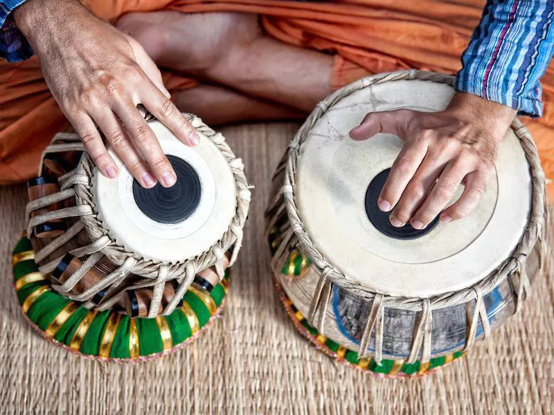 Drum playing