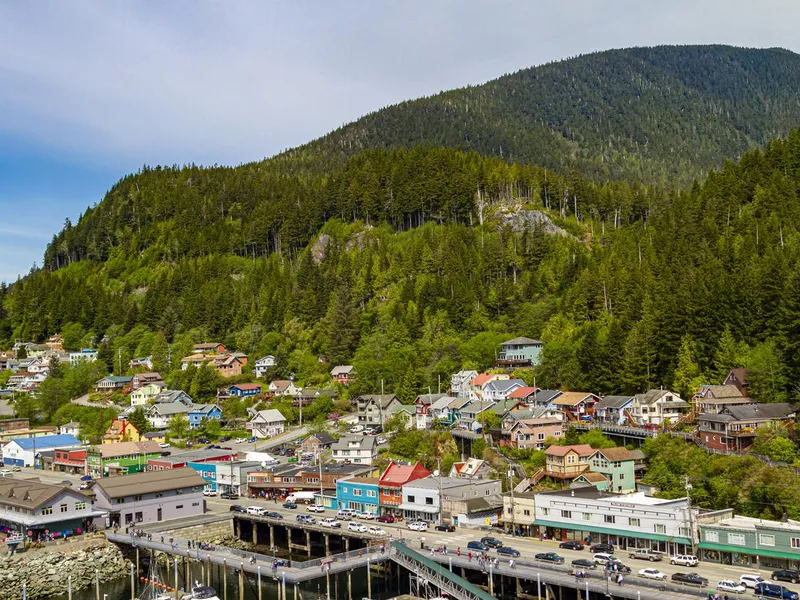 Ketchikan Alaska panorama