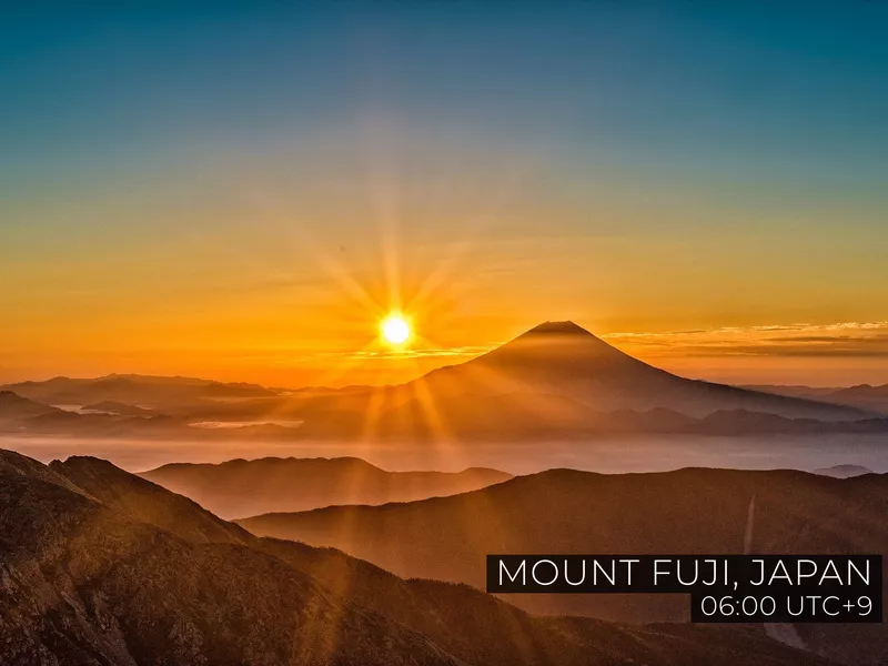 Goraiko from Mount Fuji