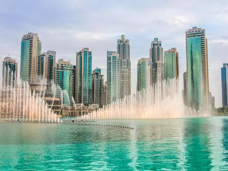 Dubai Dancing Fountain