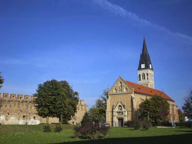 Franciscan Monastery in Ilok fortress, Croatia.