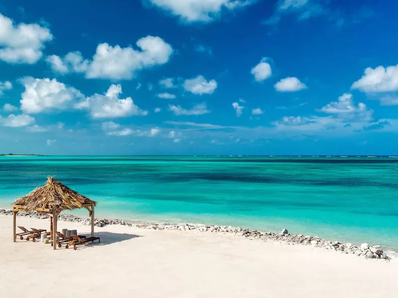 Sandy Point Beach, North Caicos, Caribbean