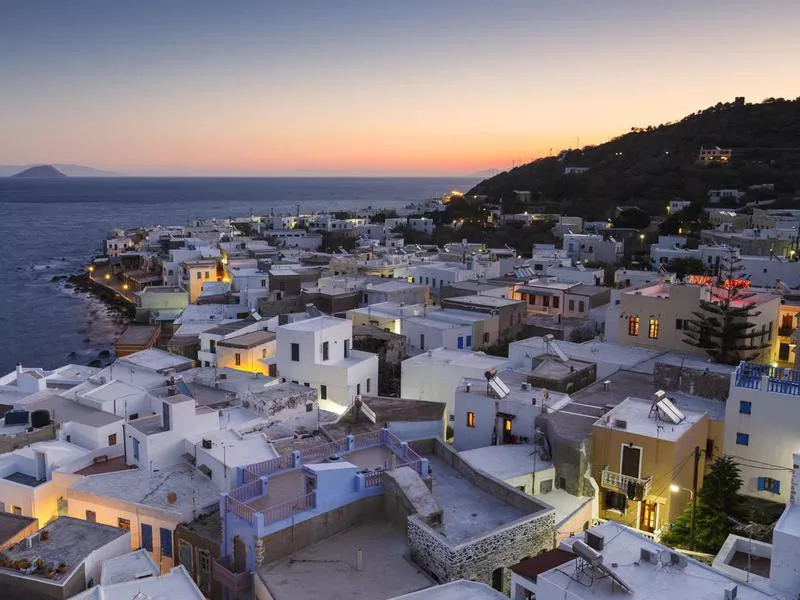 Mandraki Village in Nisyros Island