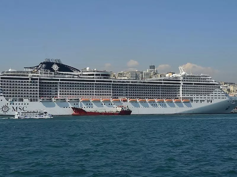 MSC's Preziosa docked