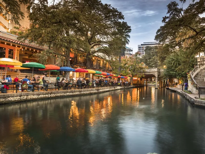 San Antonio Riverwalk canal