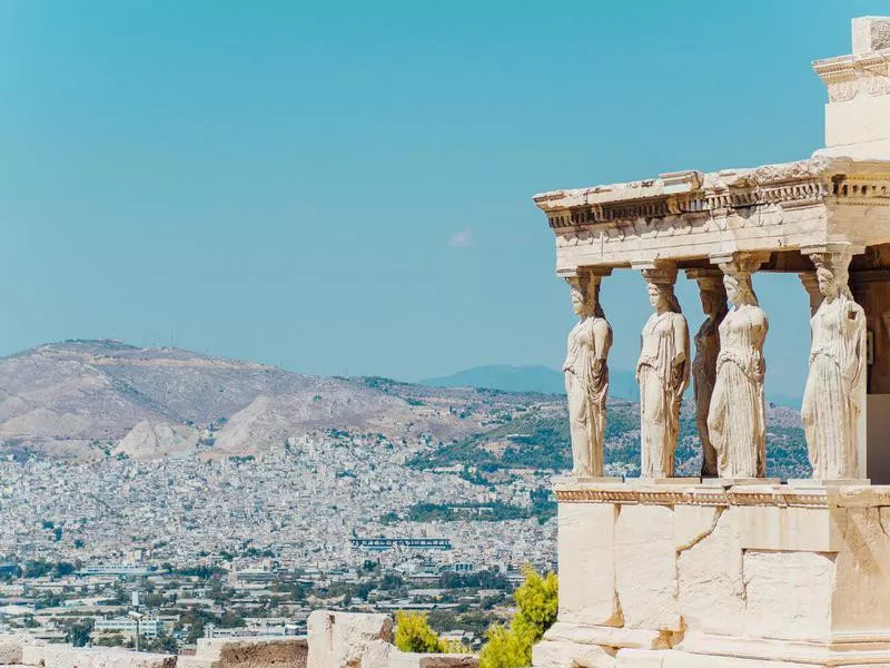 Erechtheion temple, Athens