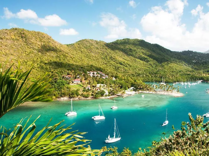 St. Lucia boats