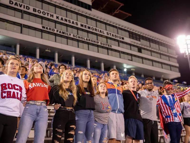 Students at University of Kansas