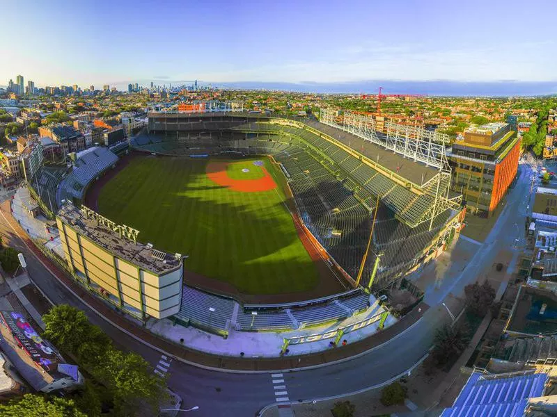 Wrigley Field in Chicago