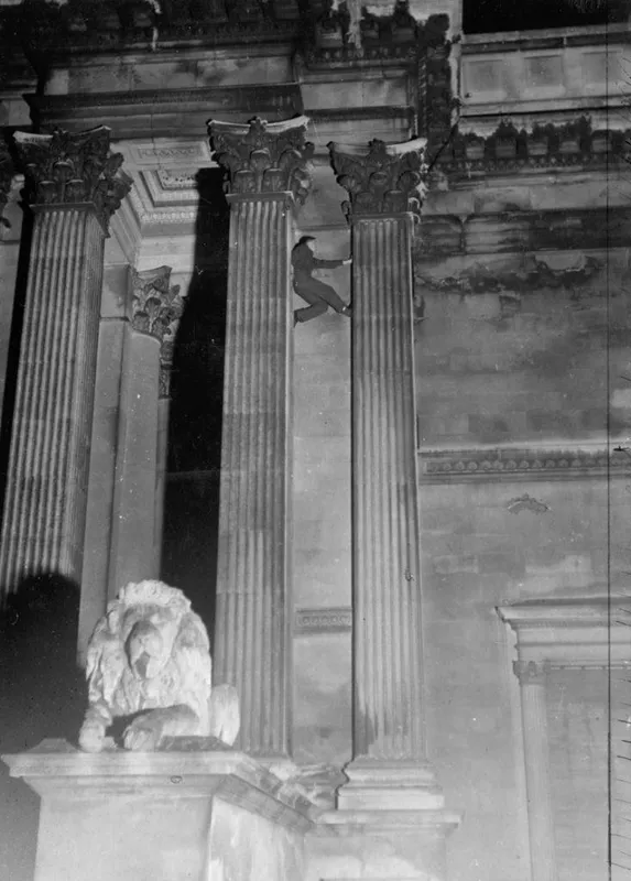 Night climbing at the University of Cambridge