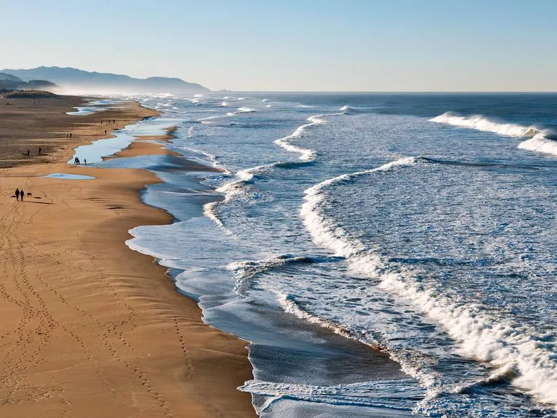 Lands End Beach,