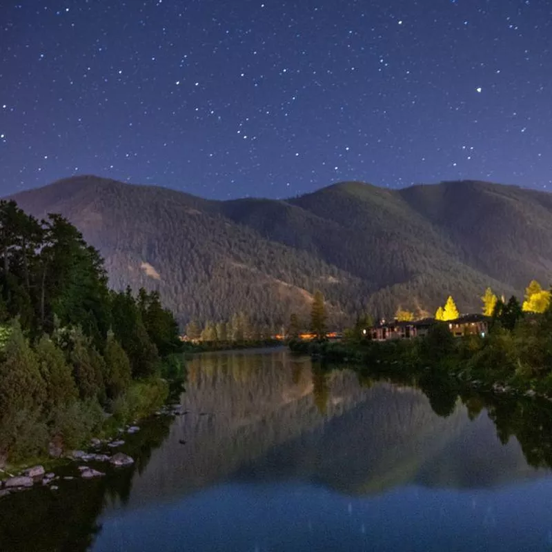 Starry night in Missoula