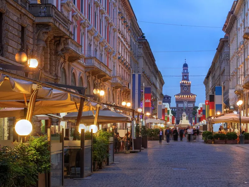 Via Dante, Milan, Italy