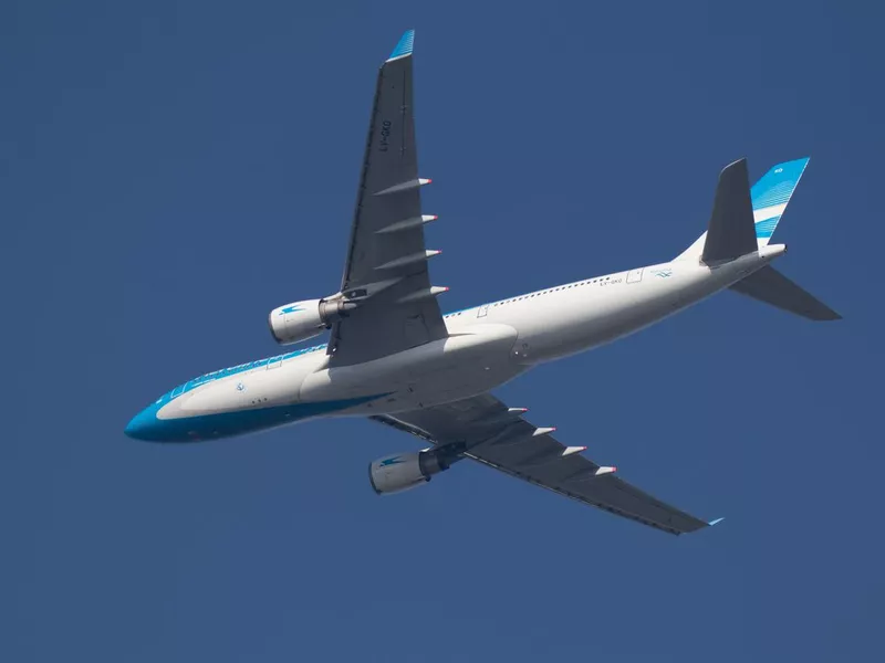 Aerolineas Argentinas Airbus A330 Approaching JFK