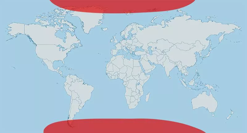 extreme cold map