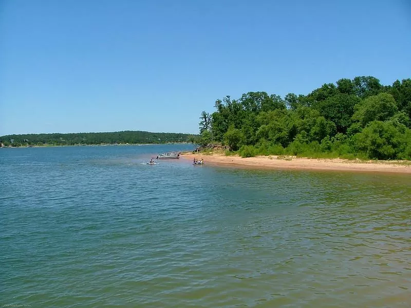 Beach at Lake Eufaula