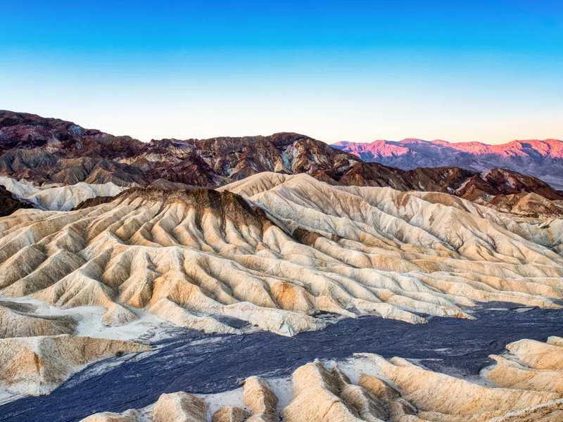 Zabriskie Point in Death Valley National Park, California