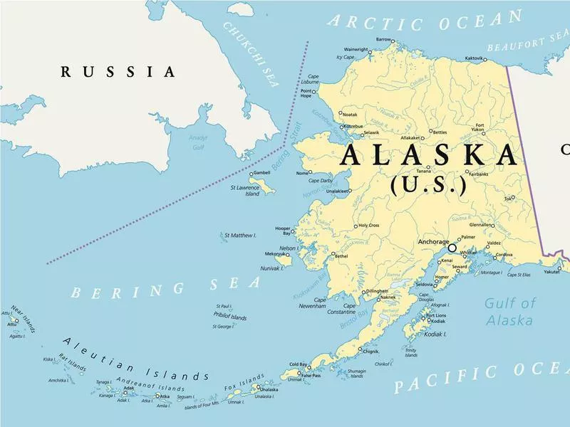 Alaska map