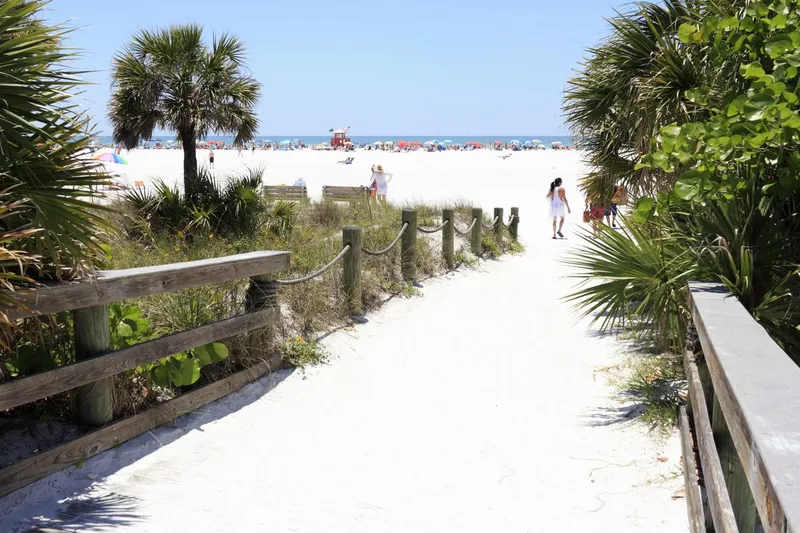 Siesta Key Beach in Florida