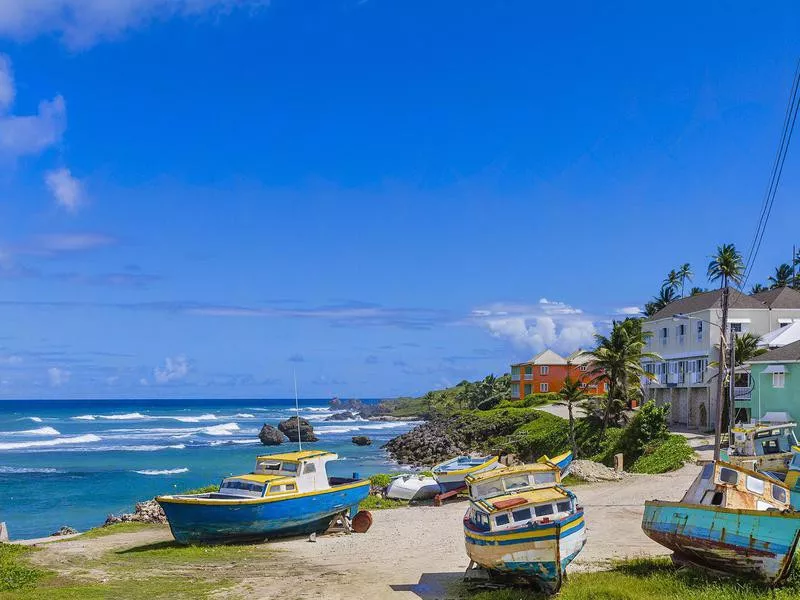 Barbados beach