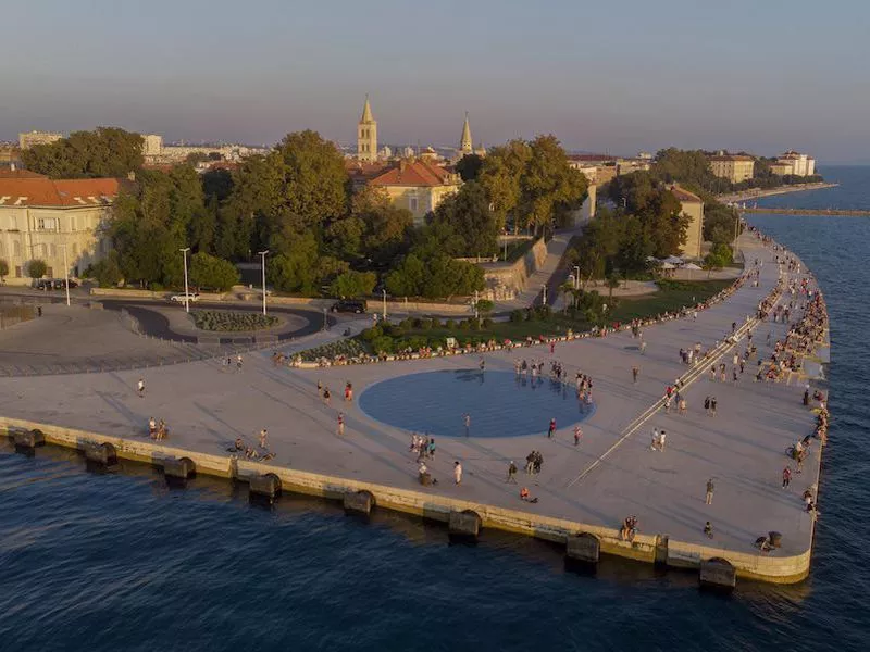 Zadar waterfront