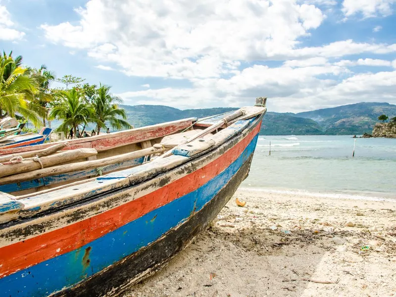 Old Fishing Boat, Jacmel, Haiti