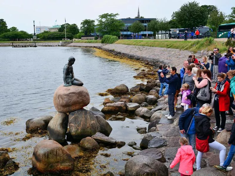 Little Mermaid Statue