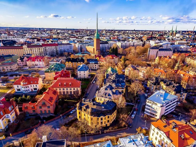 Historic downtown Helsinki