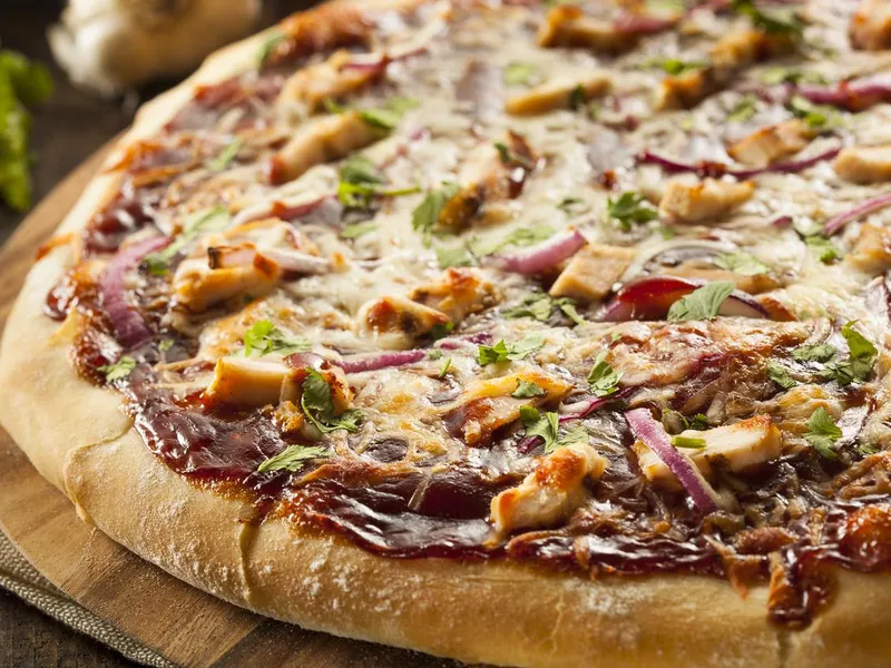 Homemade Barbecue Chicken Pizza