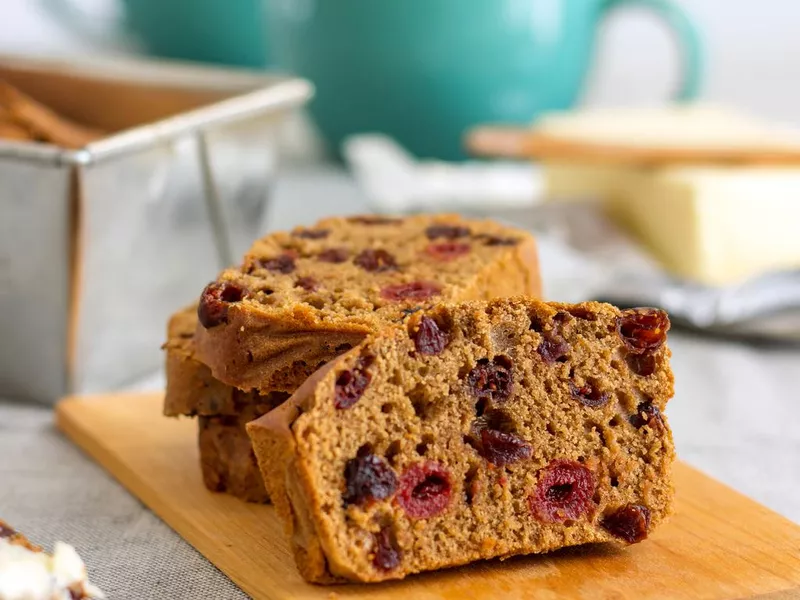 Traditional Irish Barmbrack Tea Cake