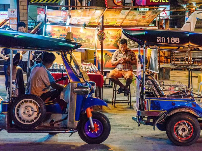 Food stand in Chiang Mai, Thailand