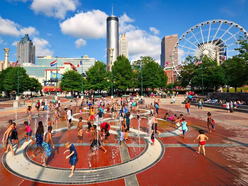 Centennial Olympic Park, Atlanta, Georgia