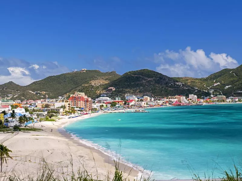 St. Marteen beach