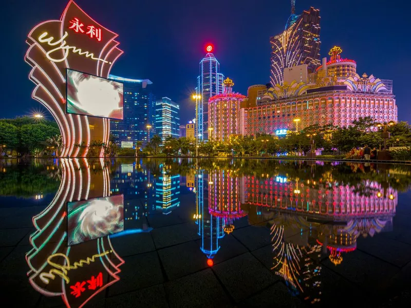 Night view of Macau