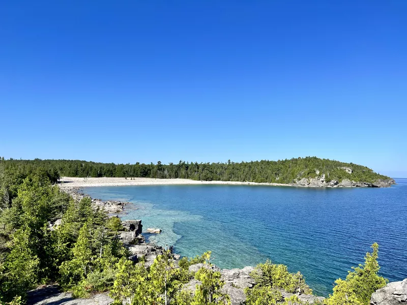 Boulder Beach in Bruce Peninsula National Park