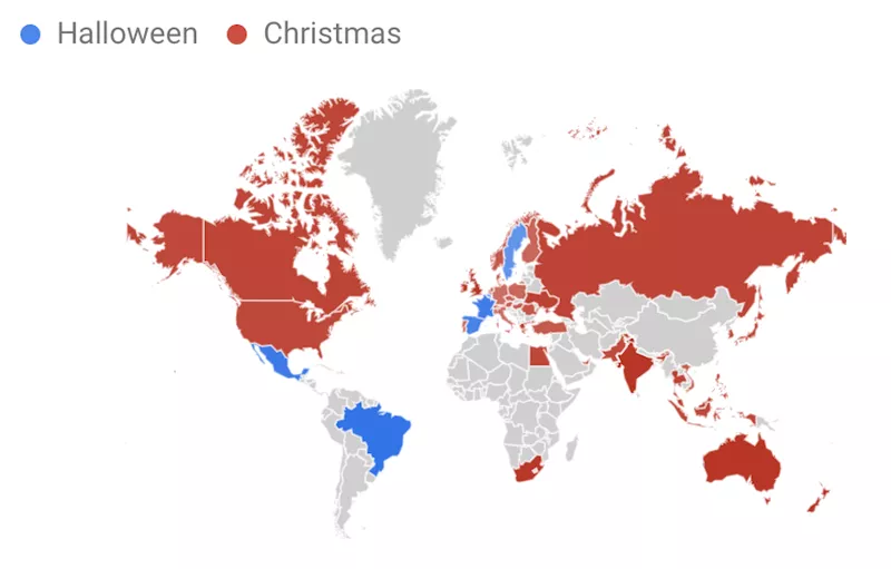 Halloween vs Christmas