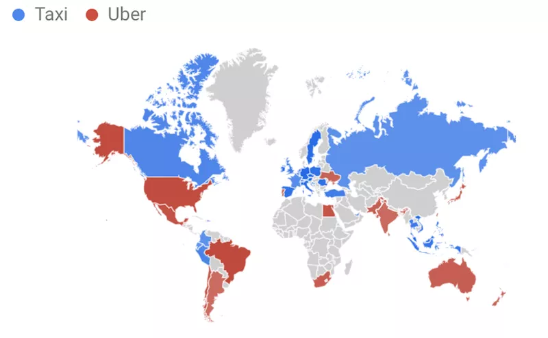 Taxi vs Uber