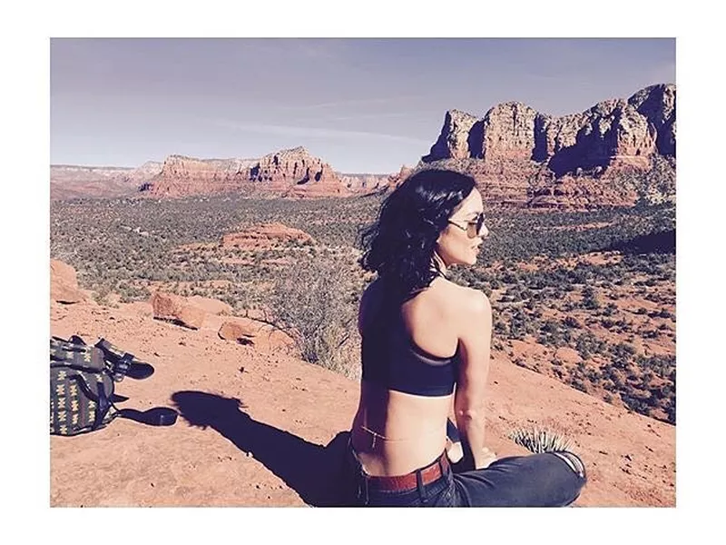 Vanessa Hudgens in Sedona