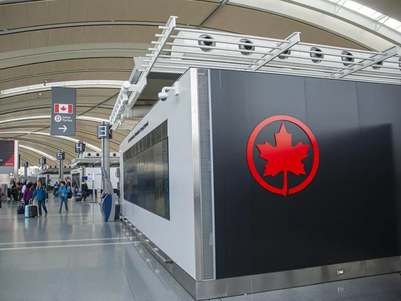 Air Canada at Pearson Airport