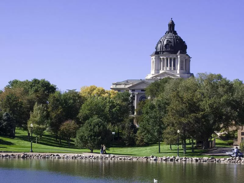 South Dakota capitol in pierre